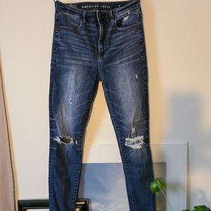 AEO High Rise Skinny Jeans